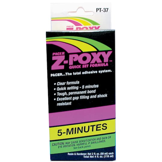 Zap-A-Gap Z-Poxy 5-Minute Epoxy Formula